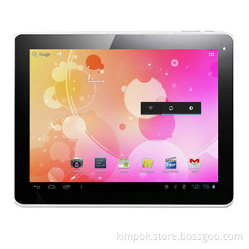 9.7-inch Android Tablet PC with AllWinner A10 IPS2 TFT Panel and Dual Camera CPU